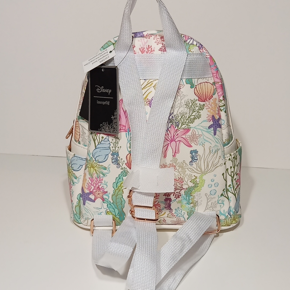 Disney Loungefly Under the Sea Ariel Mini Backpack - Picture 3 of 5